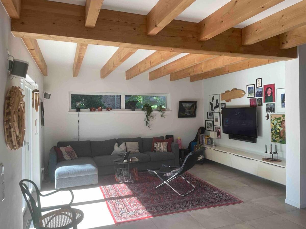 Modernes Holzhaus Im Skandinavischen Stil Mit Sauna, Garten Und 2 Katzen Нордерштедт Екстер'єр фото